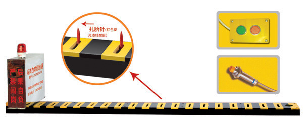 容县V3嵌入式闯岗自动扎胎器/阻车器